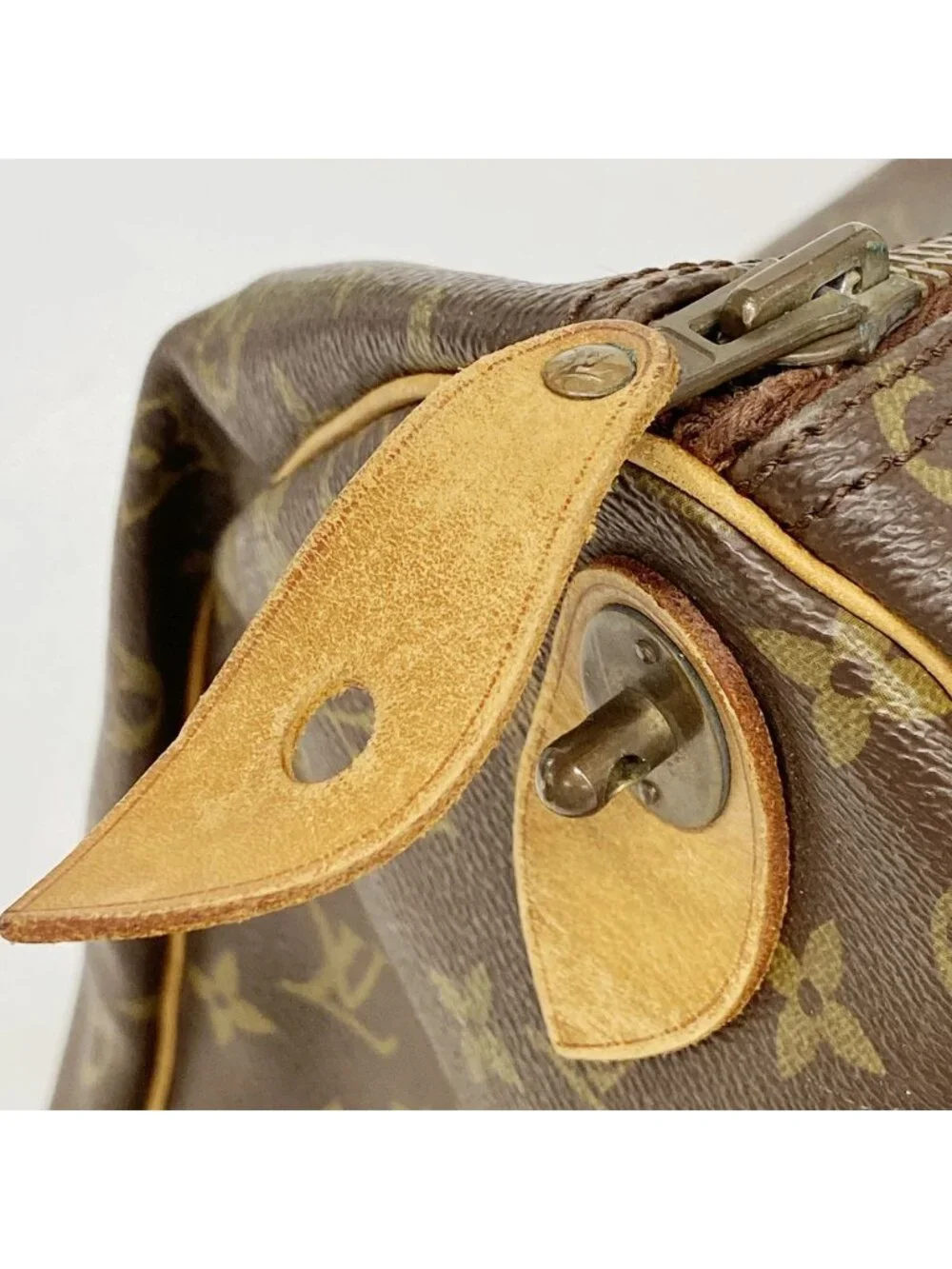 Louis Vuitton Boston Bag Monogram Keepall 50 Brown
